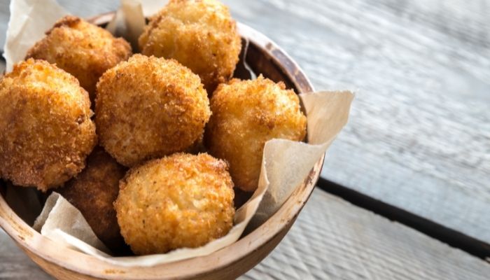 bolinho de arroz sem ovo