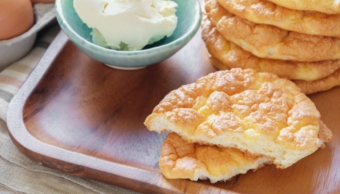 Pão nuvem ou Cloud bread