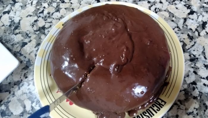 Receita de bolo vulcão