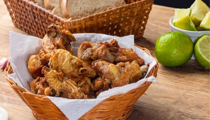 Receita de frango a passarinho