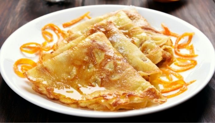 Receita de crepe doce