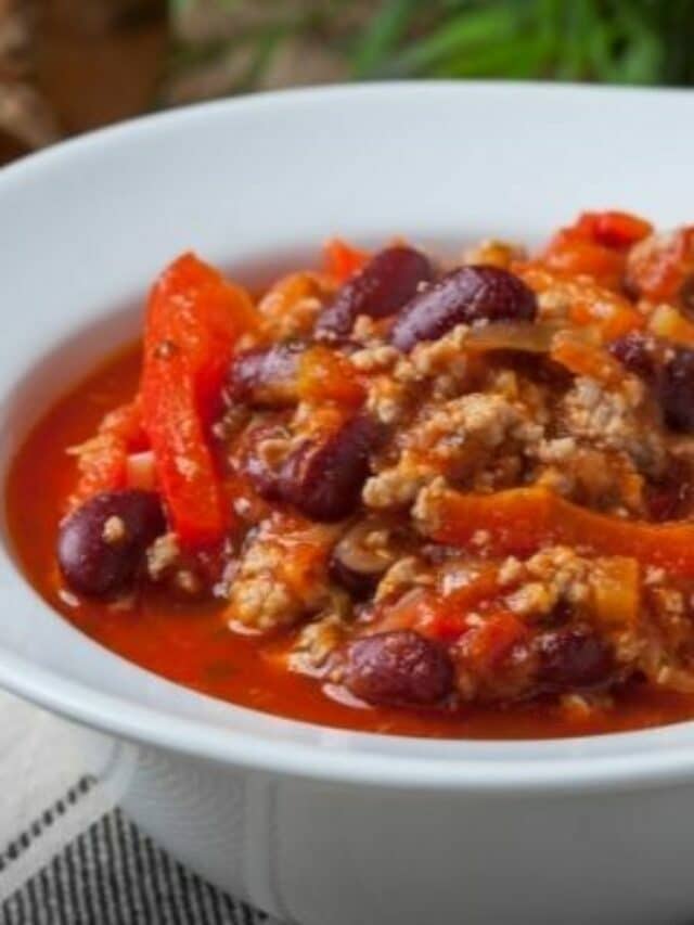 Receita de Chilli mexicano com molho apimentado