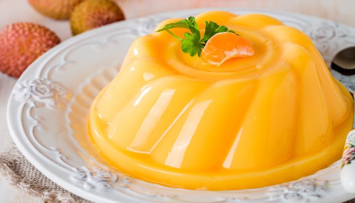 Flan de tangerina