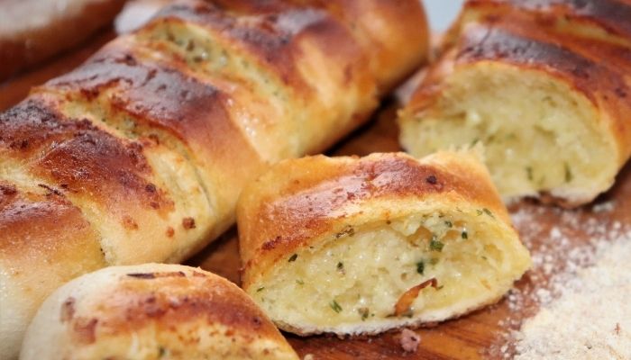 Pão de alho de churrasco