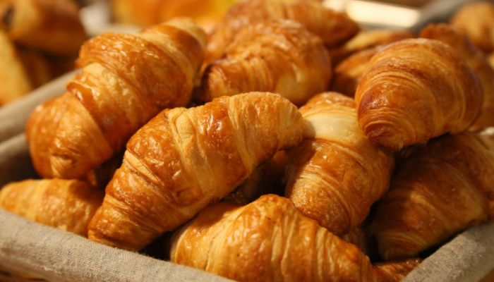 croissant de presunto e queijo